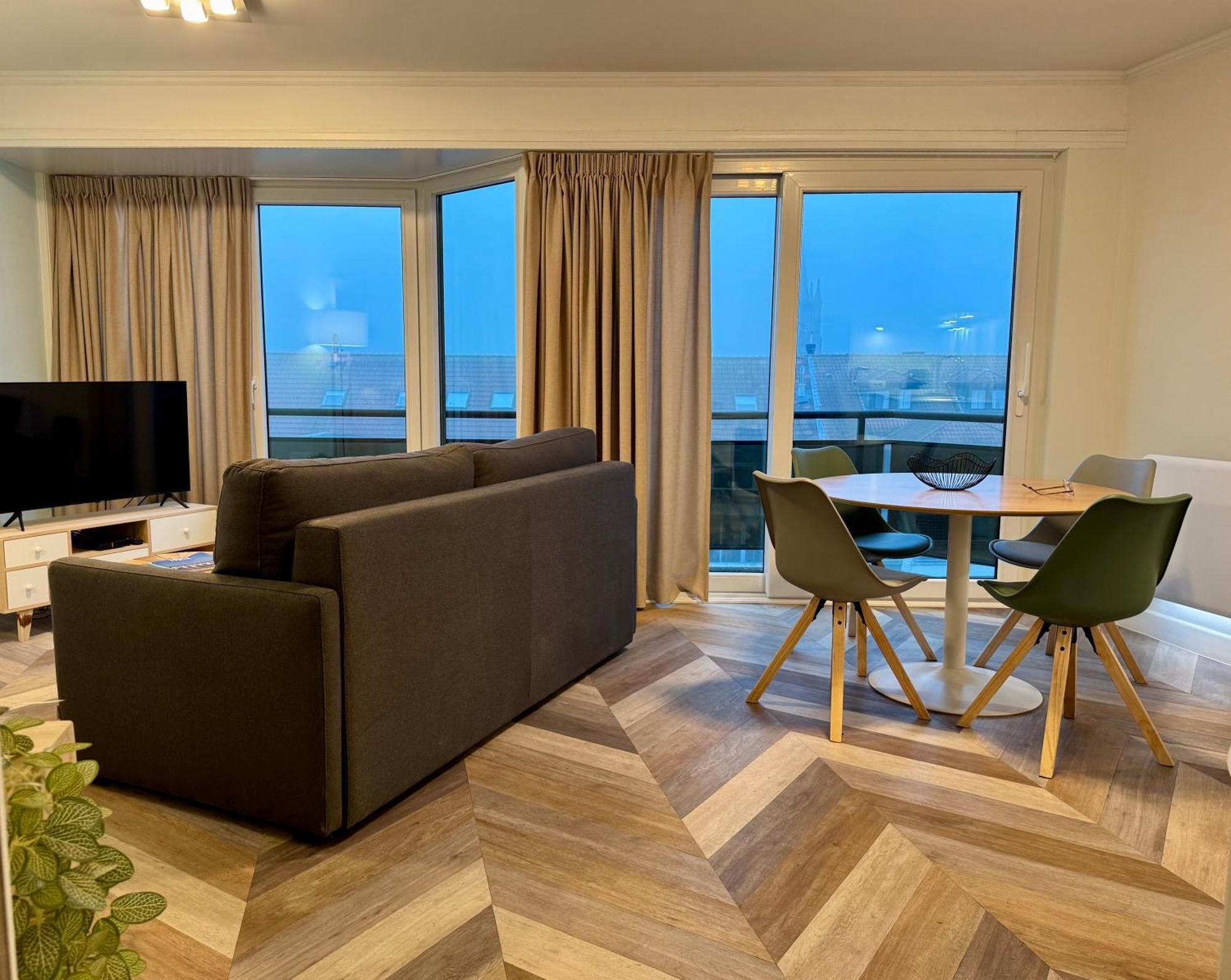 Cozy Panorama Flat By The Beach Кноке-Хайст Екстериор снимка